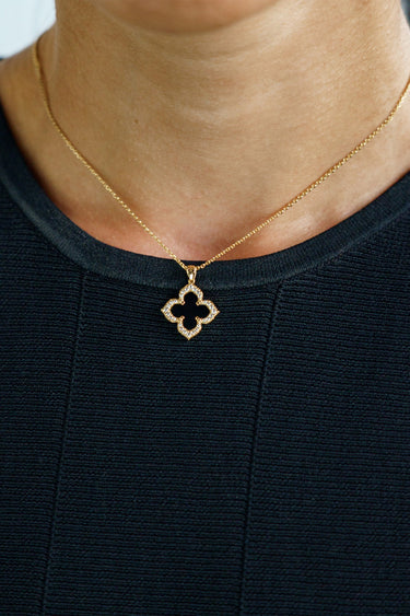 Georgini Sydney Soiree Black Agate Pendant