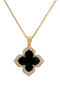 Georgini Sydney Soiree Black Agate Pendant