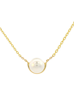 Georgini Crescent Pearl Necklet