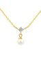 Georgini Touch of Sparkle Pearl Pendant