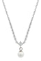 Georgini Touch of Sparkle Silver Pearl Pendant
