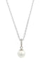 Georgini Effortless Glow Silver Pearl Pendant