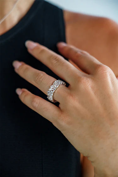 Georgini Starlight Silver CZ Ring