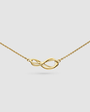 Kit Heath Infinity Golden Mini Necklace