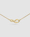 Kit Heath Infinity Golden Mini Necklace