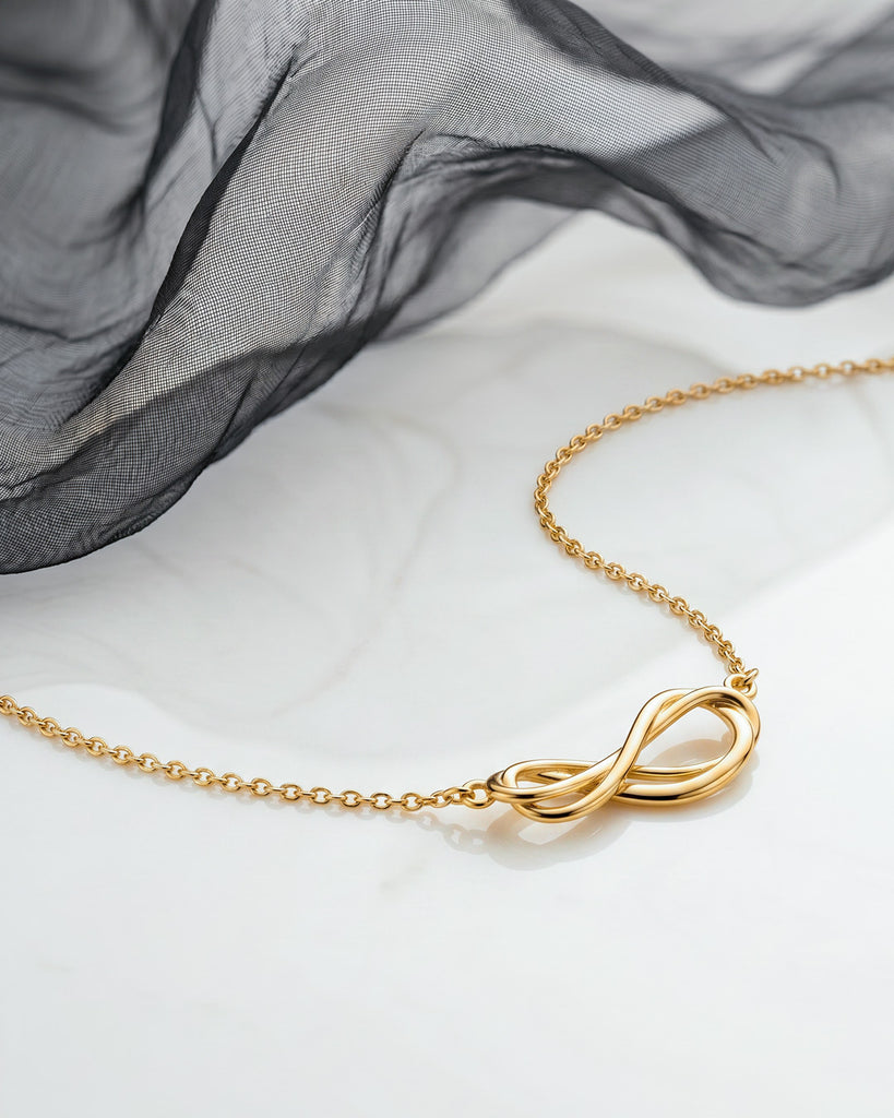 Kit Heath Infinity Golden Mini Necklace