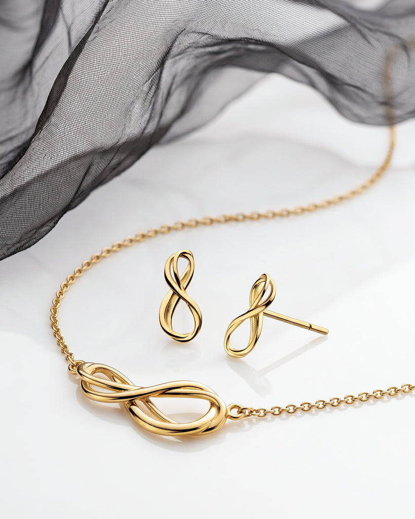 Kit Heath Golden Infinity Earrings