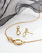 Kit Heath Golden Infinity Earrings