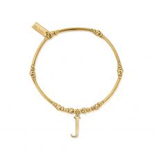 Chlobo 18ct Gold Plated Initial Bracelet