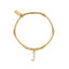 Chlobo 18ct Gold Plated Initial Bracelet