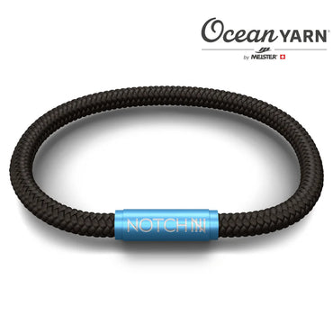 NOTCH OceanYarn Black Blue Cord Bracelet