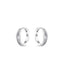 Gisser Twisted Cubic Zirconia Hoop Earrings