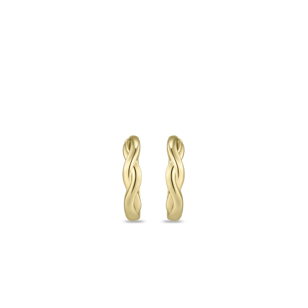 Gisser Twisted Hoop Earrings