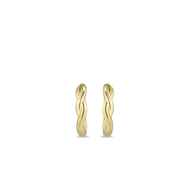 Gisser Twisted Hoop Earrings