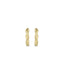 Gisser Twisted Hoop Earrings