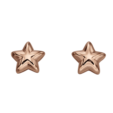 Little Star Rose Gold Earrings