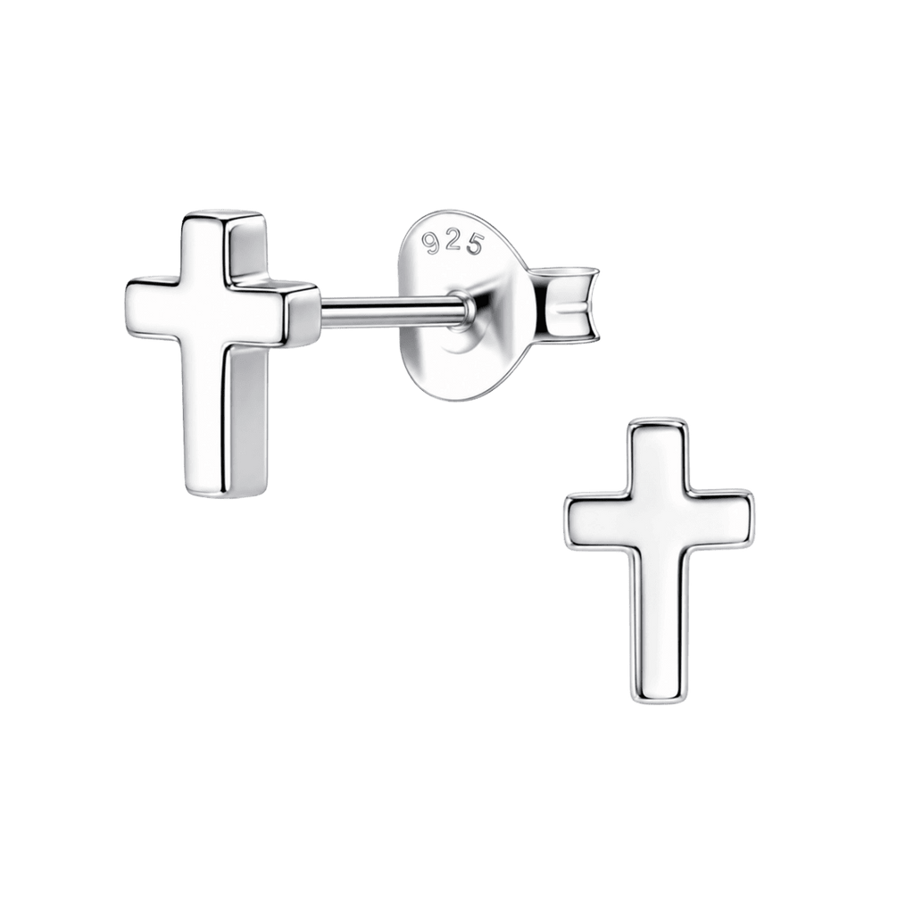 Little Star Cross Earrings