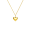 Little Star Gold Plate Heart Necklace
