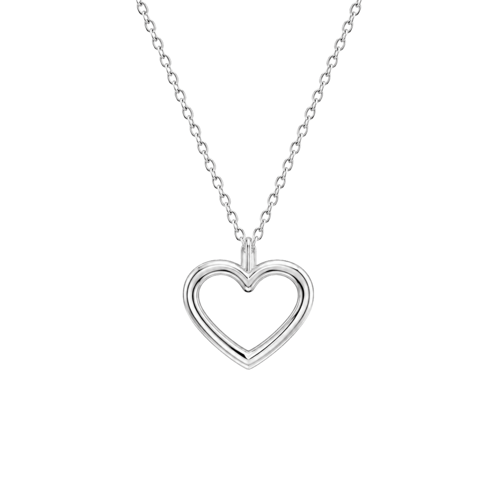 Little Star Open Heart Necklace