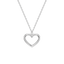 Little Star Open Heart Necklace