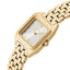 Boss MAE PETITE Gold-effect link-bracelet watch with silver-white dial