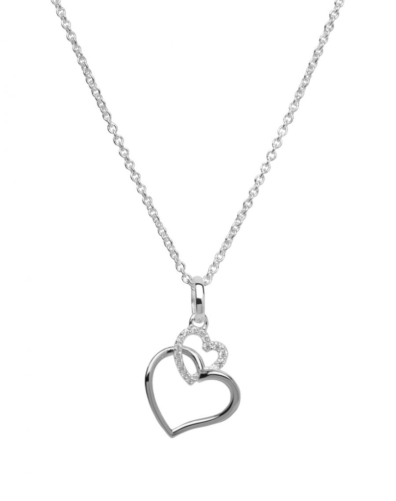 Unique & Co Silver Heart Pendant