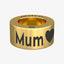 Bronze Mum Heart NOTCH