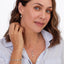 Kit Heath Coast Pebble Hoop Earrings