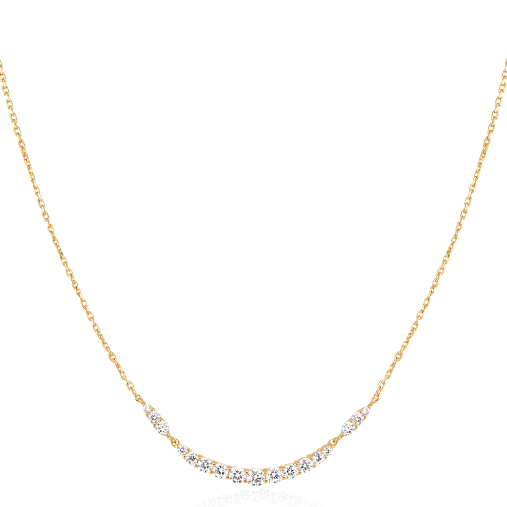 Ania Haie Arc Pave Necklet