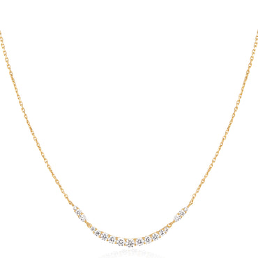 Ania Haie Arc Pave Necklet