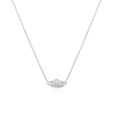 Anie Haie Silver Pavé Sparkle Necklet