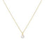 Ania Haie Gold Plated Shell Pearl Drop Pendant