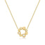 Ania Haie Gold Asymmetric Beaded Circle Necklet
