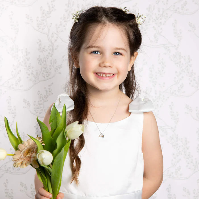 Laura Ashley Daisy & Pearl Necklace