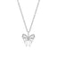 Laura Ashley Silver Bow Necklace