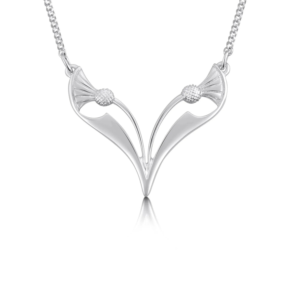 Sheila Fleet Thistle Necklet