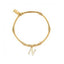 Chlobo 18ct Gold Plated Initial Bracelet