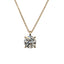 Laboratory Grown 9ct Yellow Gold Diamond Pendant