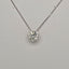 Laboratory Grown 9ct White Gold .70ct Diamond Pendant
