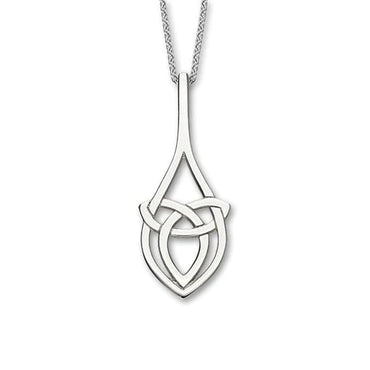 Ortak Silver Celtic Drop Pendant
