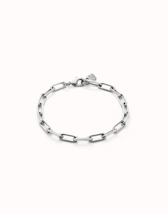 UNOde50 Rectangular Link Chain Bracelet