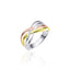 Gisser Tri Double Crossover Ring