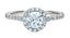 Laboratory Grown Diamond Cluster Ring