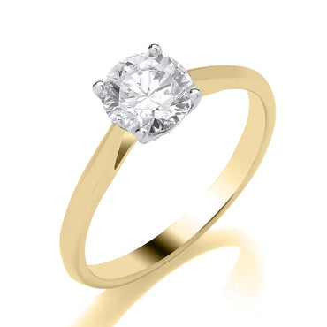 9ct Yellow Gold Laboratory Grown Diamond Ring