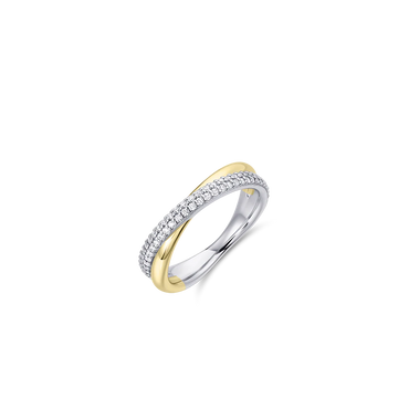 Gisser Crossing Bold Pave Band