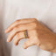 Gisser Silver Beaded Ring
