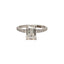 Laboratory Grown Emerald Cut Diamond Ring