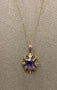Vintage 9ct Amethyst Pendant