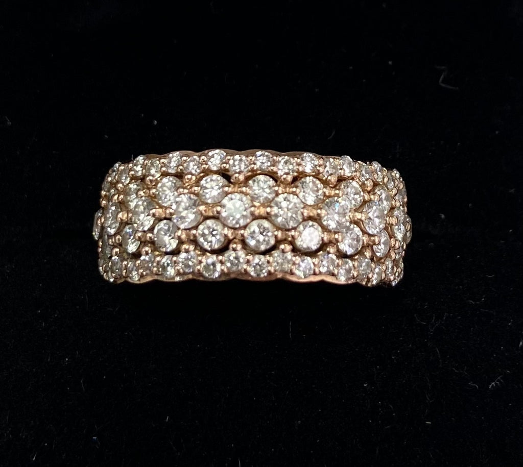 Pre-loved 9ct Rose Diamond Band