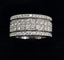 Pre-loved 18ct Diamond 4 Row Dress Ring